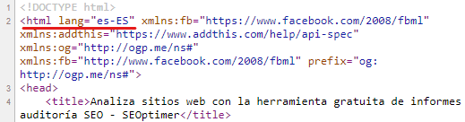 atrybut języka html w kodzie źródłowym